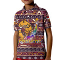 brisbane-broncos-christmas-kid-polo-shirt-rugby-australia-mascot