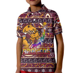 brisbane-broncos-christmas-kid-polo-shirt-rugby-australia-mascot