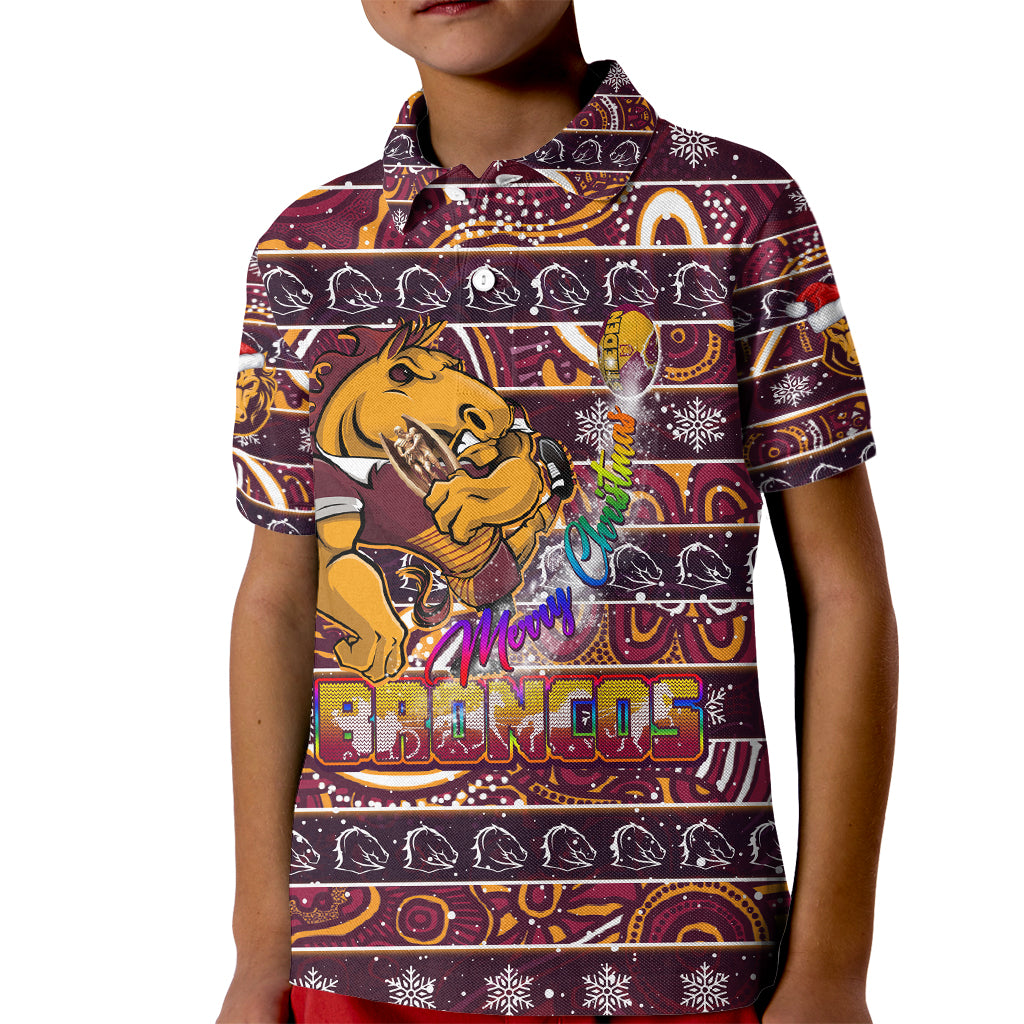 brisbane-broncos-christmas-kid-polo-shirt-rugby-australia-mascot
