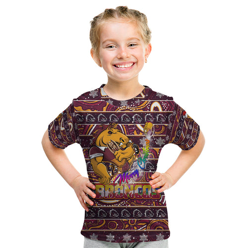 brisbane-broncos-christmas-kid-t-shirt-rugby-australia-mascot