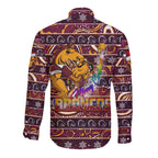 brisbane-broncos-christmas-long-sleeve-button-shirt-rugby-australia-mascot