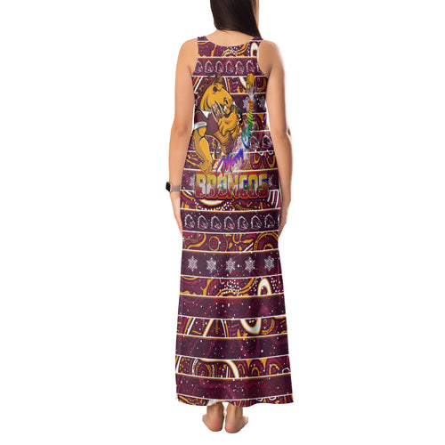 brisbane-broncos-christmas-tank-maxi-dress-rugby-australia-mascot