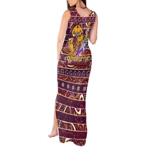 brisbane-broncos-christmas-tank-maxi-dress-rugby-australia-mascot