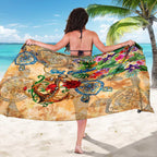 Sint Eustatius Sarong Geographic Coordinate Anchor - Turlte Tropical