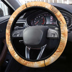 Sint Eustatius Steering Wheel Cover Geographic Coordinate Anchor - Turlte Tropical