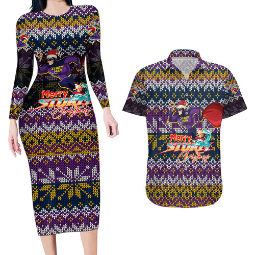 melbourne-storm-christmas-couples-matching-long-sleeve-bodycon-dress-and-hawaiian-shirt-merrystorm-man