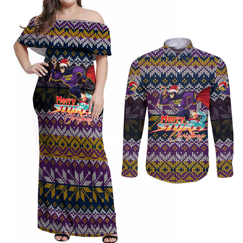 melbourne-storm-christmas-couples-matching-off-shoulder-maxi-dress-and-long-sleeve-button-shirt-merrystorm-man