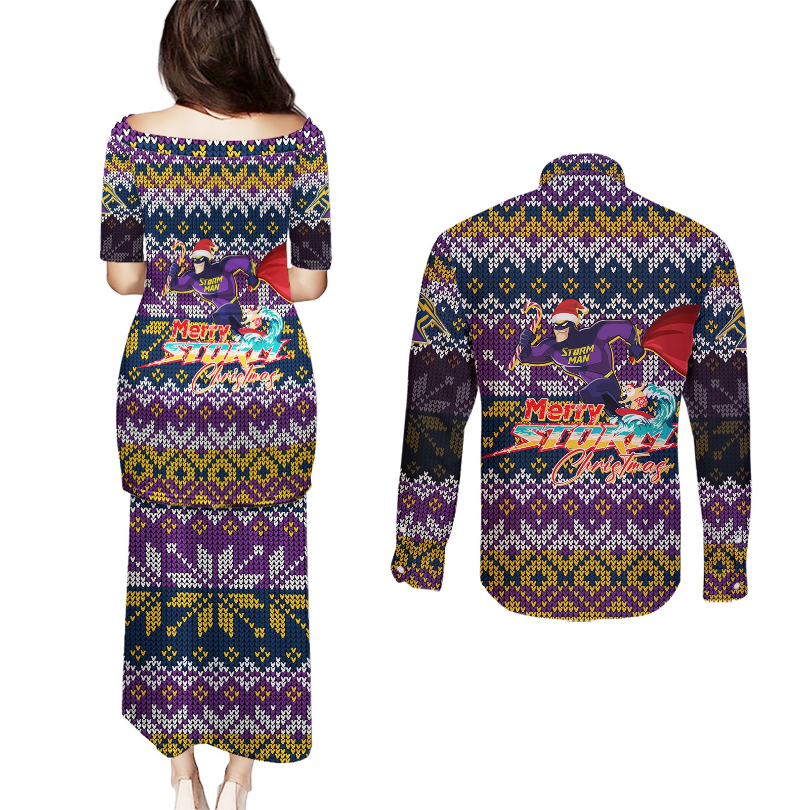 melbourne-storm-christmas-couples-matching-puletasi-dress-and-long-sleeve-button-shirt-merrystorm-man