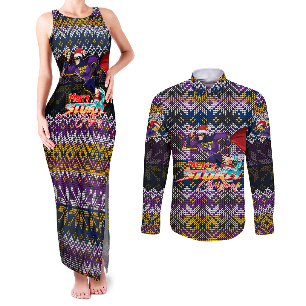 melbourne-storm-christmas-couples-matching-tank-maxi-dress-and-long-sleeve-button-shirt-merrystorm-man