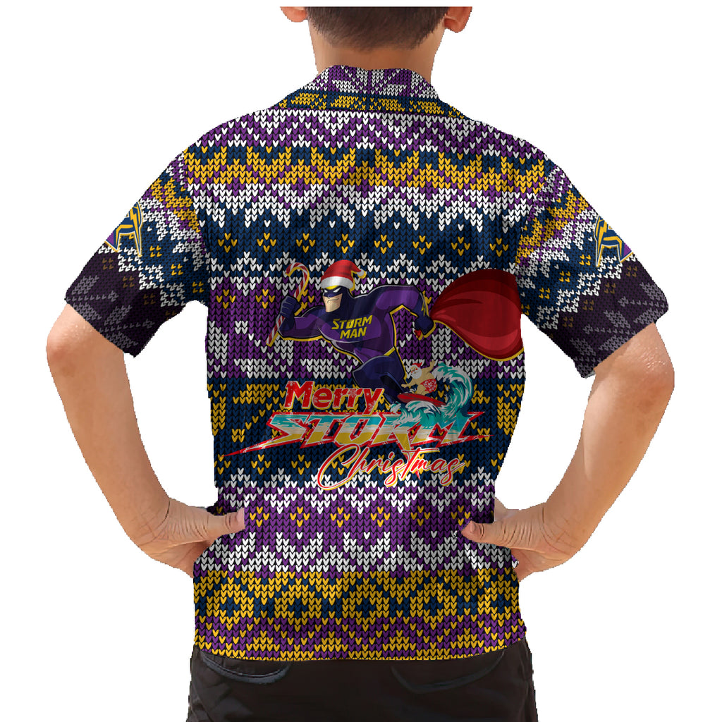 melbourne-storm-christmas-family-matching-mermaid-dress-and-hawaiian-shirt-merrystorm-man