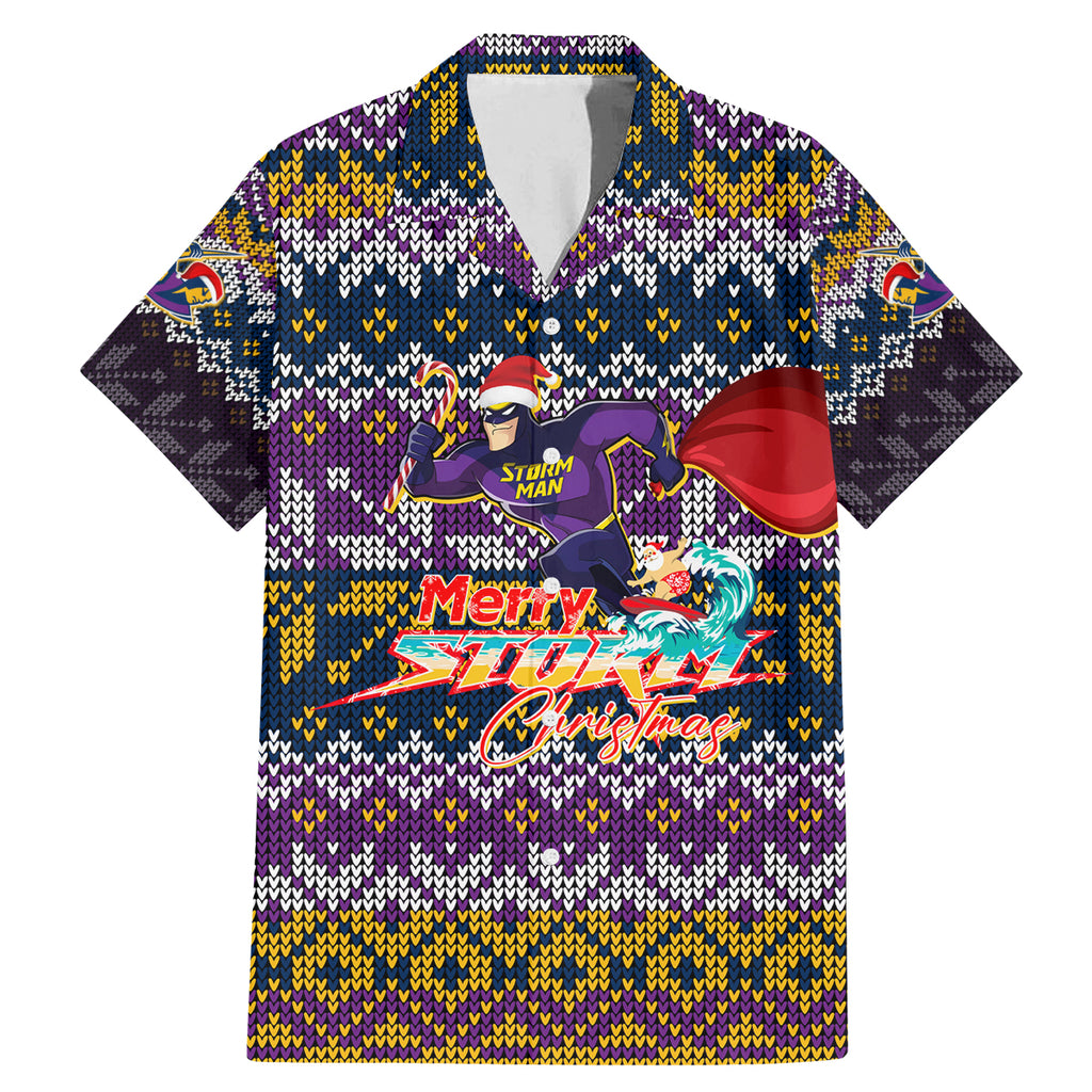 melbourne-storm-christmas-family-matching-mermaid-dress-and-hawaiian-shirt-merrystorm-man