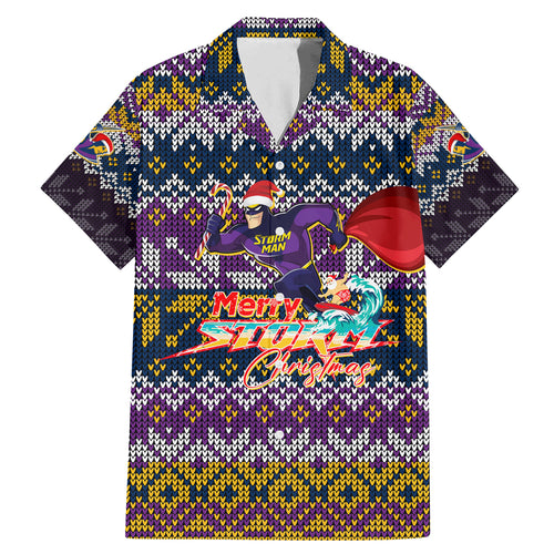melbourne-storm-christmas-family-matching-mermaid-dress-and-hawaiian-shirt-merrystorm-man