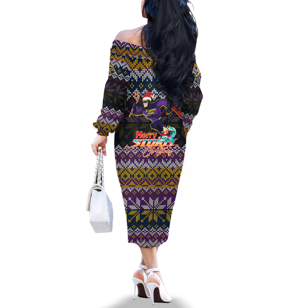 melbourne-storm-christmas-family-matching-off-shoulder-long-sleeve-dress-and-hawaiian-shirt-merrystorm-man