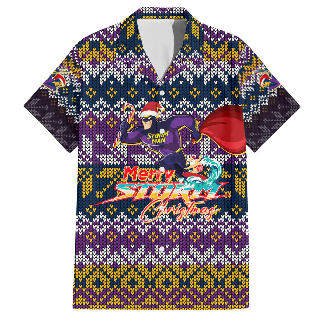 melbourne-storm-christmas-family-matching-off-shoulder-short-dress-and-hawaiian-shirt-merrystorm-man