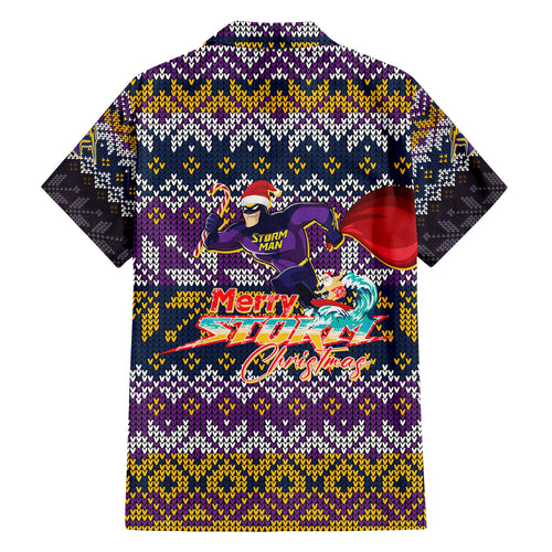 melbourne-storm-christmas-family-matching-off-shoulder-short-dress-and-hawaiian-shirt-merrystorm-man
