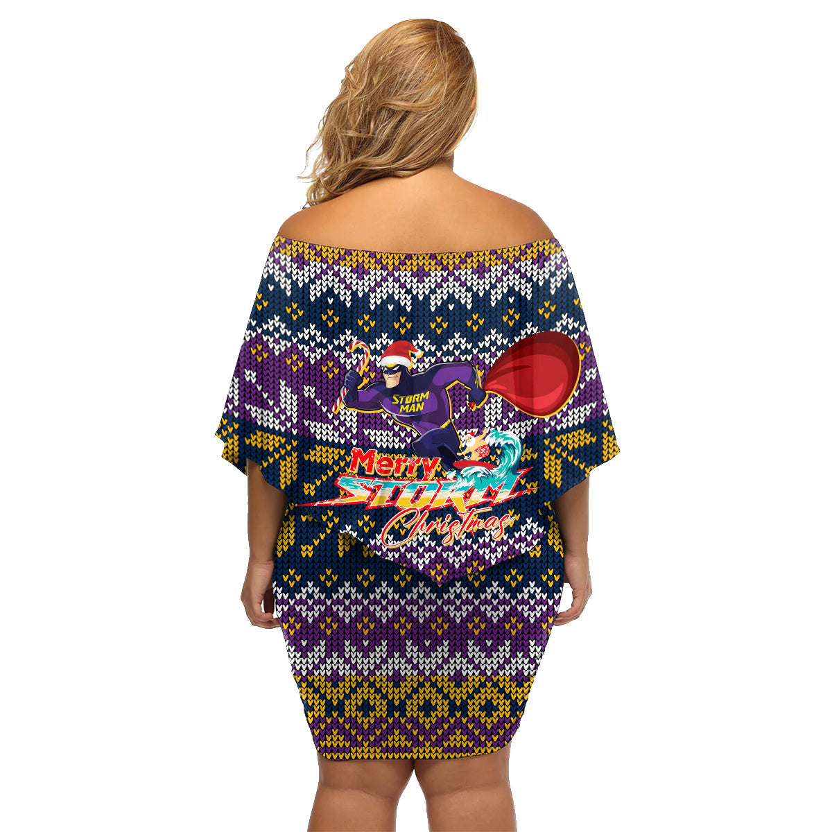 melbourne-storm-christmas-family-matching-off-shoulder-short-dress-and-hawaiian-shirt-merrystorm-man