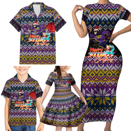melbourne-storm-christmas-family-matching-short-sleeve-bodycon-dress-and-hawaiian-shirt-merrystorm-man