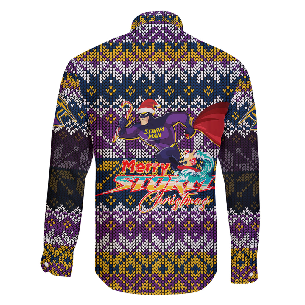 melbourne-storm-christmas-family-matching-short-sleeve-bodycon-dress-and-hawaiian-shirt-merrystorm-man