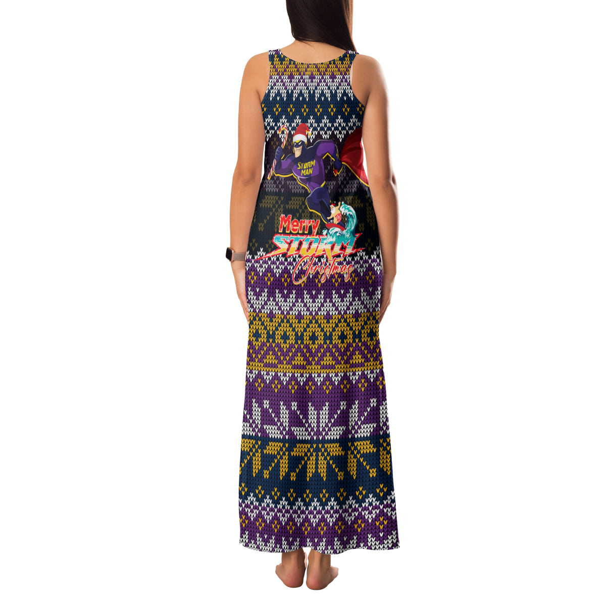 melbourne-storm-christmas-family-matching-tank-maxi-dress-and-hawaiian-shirt-merrystorm-man