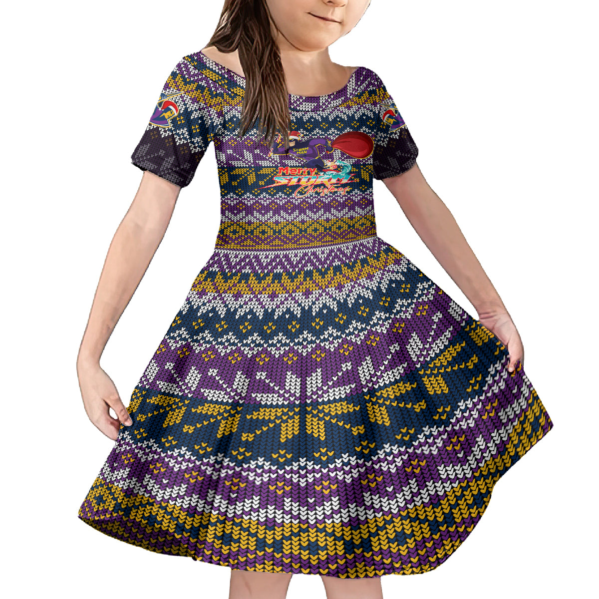 melbourne-storm-christmas-kid-short-sleeve-dress-merrystorm-man