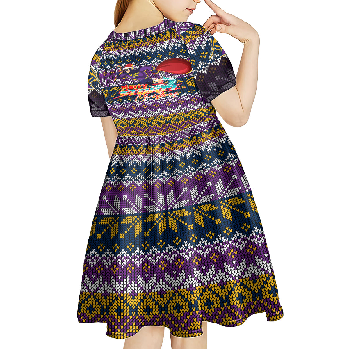 melbourne-storm-christmas-kid-short-sleeve-dress-merrystorm-man