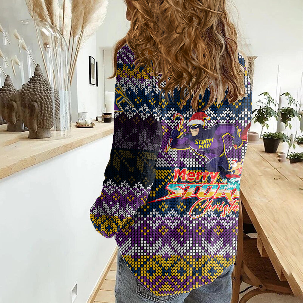 melbourne-storm-christmas-women-casual-shirt-merrystorm-man