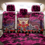Broncos ANZAC Day Back Car Seat Cover Australian Army - Lest We Forget