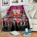 Broncos ANZAC Day Blanket Australian Army - Lest We Forget
