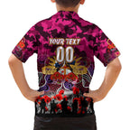 Personalized Broncos ANZAC Day Family Matching Long Sleeve Bodycon Dress and Hawaiian Shirt Australian Army - Lest We Forget