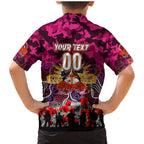 Personalized Broncos ANZAC Day Family Matching Mermaid Dress and Hawaiian Shirt Australian Army - Lest We Forget