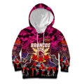 Personalized Broncos ANZAC Day Kid Hoodie Australian Army - Lest We Forget