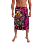 Personalized Broncos ANZAC Day Lavalava Australian Army - Lest We Forget