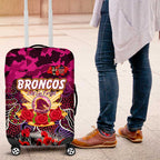 Broncos ANZAC Day Luggage Cover Australian Army - Lest We Forget