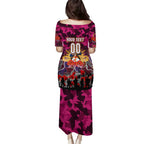 Personalized Broncos ANZAC Day Puletasi Australian Army - Lest We Forget
