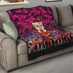 Broncos ANZAC Day Quilt Australian Army - Lest We Forget