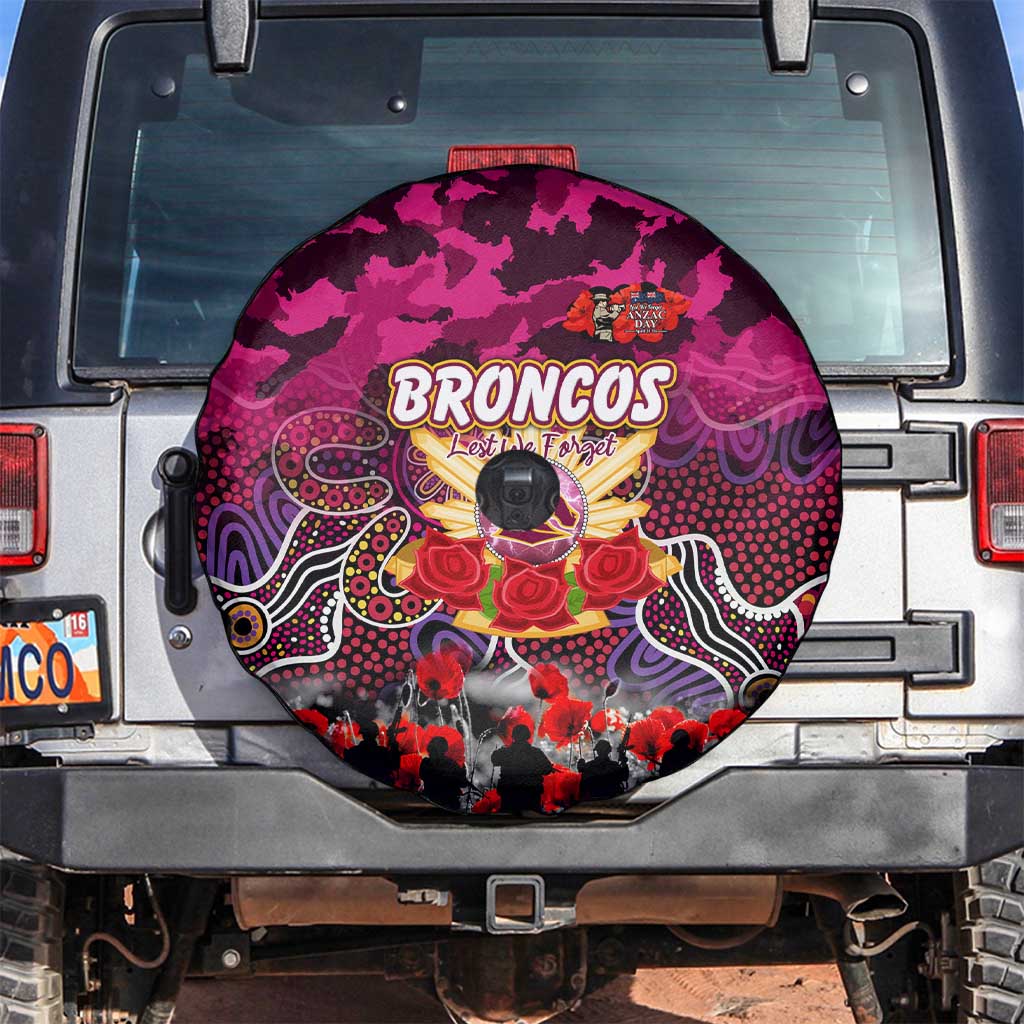 Broncos ANZAC Day Spare Tire Cover Australian Army - Lest We Forget