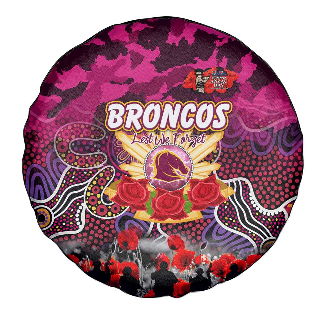 Broncos ANZAC Day Spare Tire Cover Australian Army - Lest We Forget