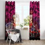 Broncos ANZAC Day Window Curtain Australian Army - Lest We Forget