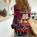 Personalized Broncos ANZAC Day Women Casual Shirt Australian Army - Lest We Forget