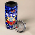 Personalized Bulldogs ANZAC Day 4 in 1 Can Cooler Tumbler Australian Army - Lest We Forget