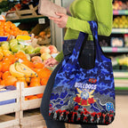 Bulldogs ANZAC Day Grocery Bag Australian Army - Lest We Forget