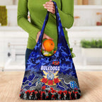 Bulldogs ANZAC Day Grocery Bag Australian Army - Lest We Forget