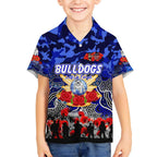 Personalized Bulldogs ANZAC Day Hawaiian Shirt Australian Army - Lest We Forget