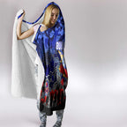 Bulldogs ANZAC Day Hooded Blanket Australian Army - Lest We Forget