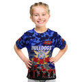 Personalized Bulldogs ANZAC Day Kid T Shirt Australian Army - Lest We Forget