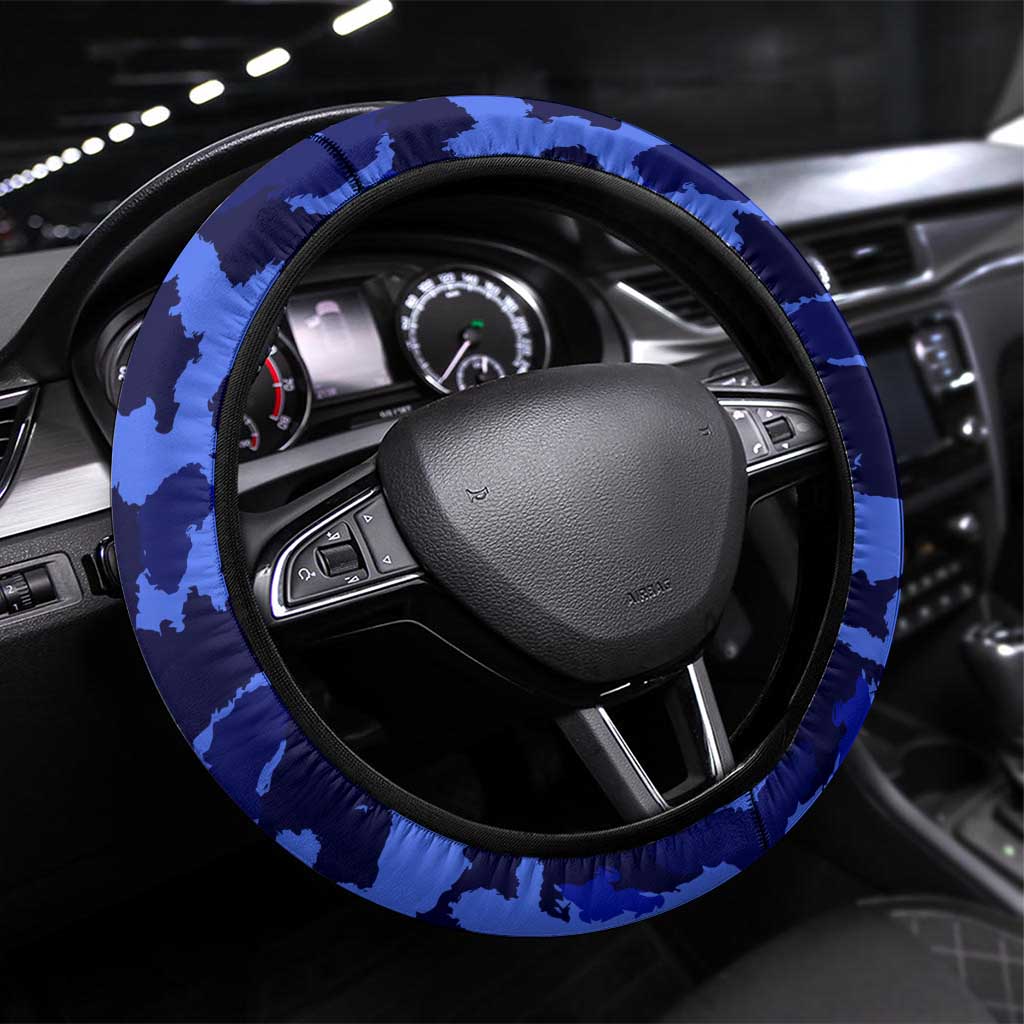 Bulldogs ANZAC Day Steering Wheel Cover Australian Army - Lest We Forget
