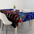 Bulldogs ANZAC Day Tablecloth Australian Army - Lest We Forget