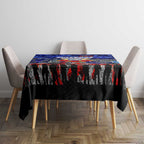 Bulldogs ANZAC Day Tablecloth Australian Army - Lest We Forget