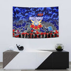 Bulldogs ANZAC Day Tapestry Australian Army - Lest We Forget