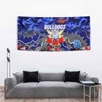 Bulldogs ANZAC Day Tapestry Australian Army - Lest We Forget